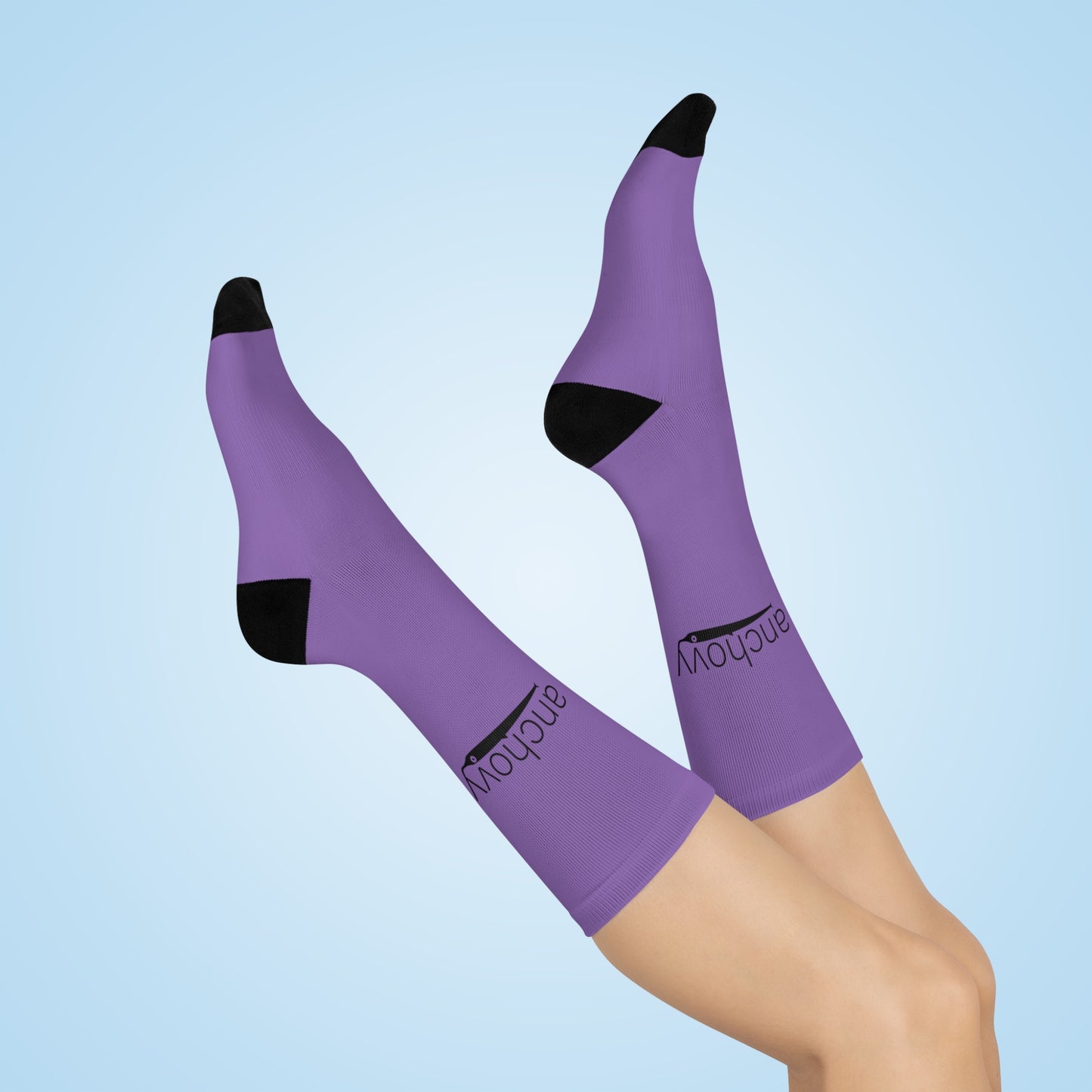 Anchovy Socks (Purple)