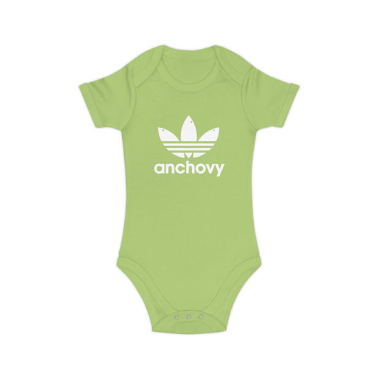 Anchovy Cotton Baby Bodysuit
