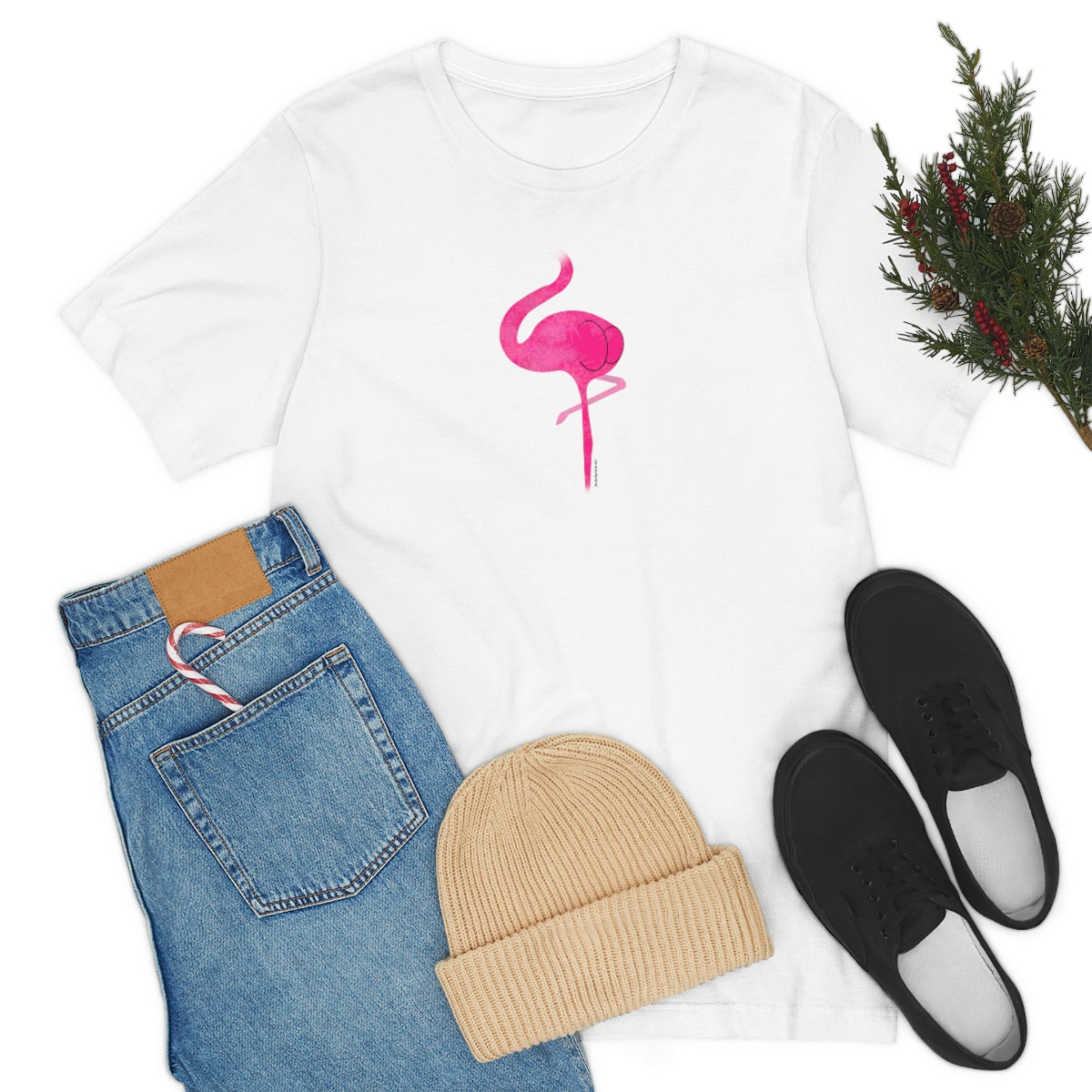 *FLAMINGO BUTT Unisex Tee